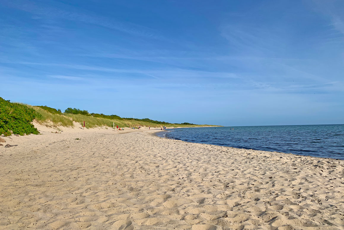 Stranden foran Boderne Nr. 1