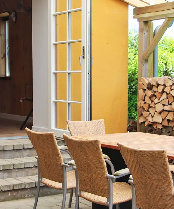 Feddet Balka - Overdækket terrasse