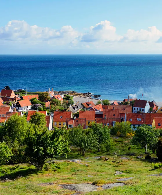 Gudhjem er en smuk bjergby med hyggelig atmosfære