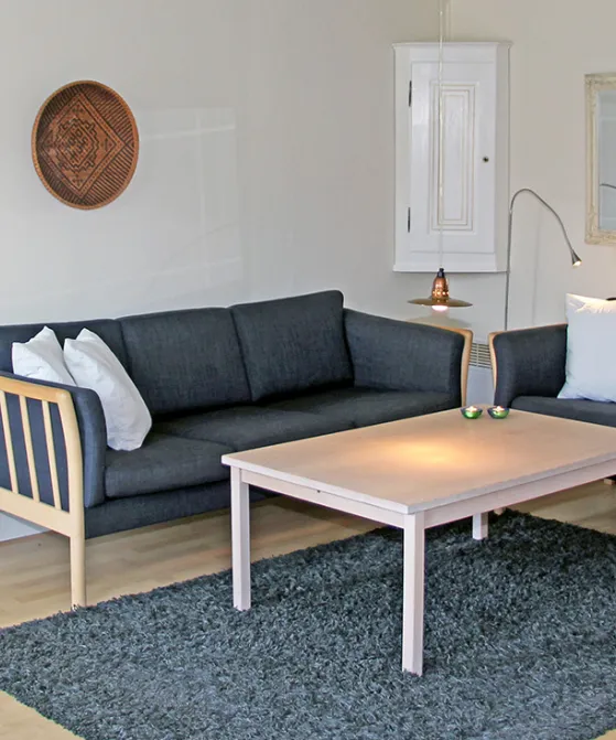 Møllegården Svaneke - Stue i lejlighed D