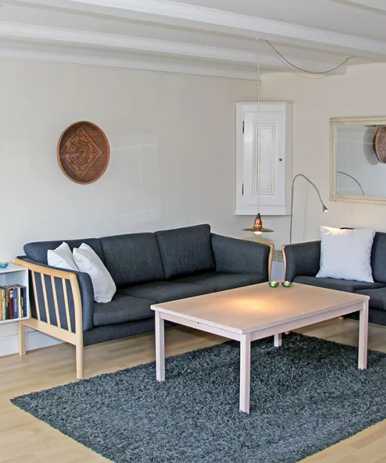Møllegården Svaneke - Stue i lejlighed D