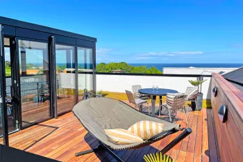 Klintely Tagterrasse for ferielejlighed til op til 4 personer