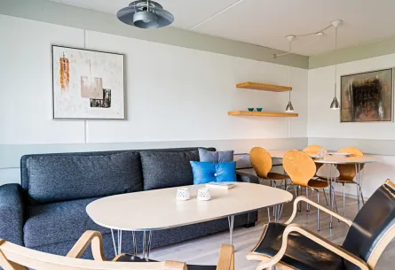 Æblehaven - Stuen i feriehusene