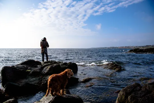 Bornholm har masser af gode fiskepladser