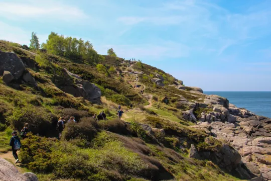 Glæd dig til det naturskønne område med mange smukke vandreruter