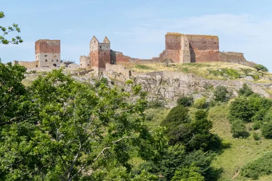 Mærk historiens vingesus på Hammershus Slotsruin