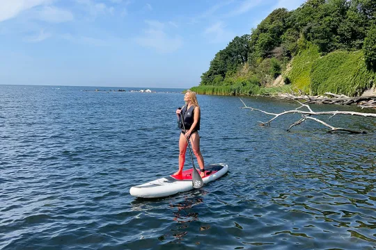 Du kan gratis låne Paddleboards på Fredensborg Badehotel