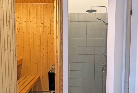 Rubinhuset 19 - Sauna og bruser