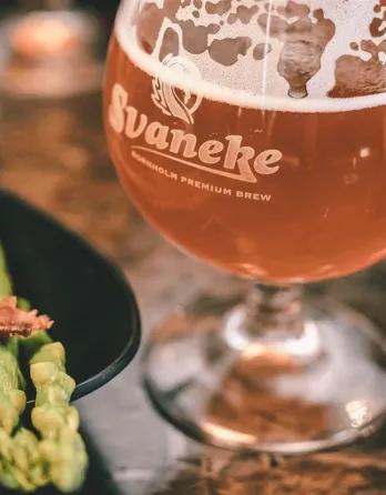 Ølsmagning på Svaneke Bryghus